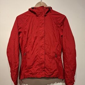 Salomon Bold Red Women's Rainjacket Size Small